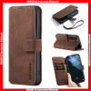 For HUWEI & Google Series DG.MING Retro Type Card Slots Magnetic Buckle Leather Case 