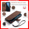 For Samsung S&N Series DG.MING Retro Type Card Slots Magnetic Buckle Leather Case