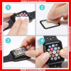 For iWatch 1/2/3/4/5/6/7/8/SE 3D Silkscreen Tempered Glass , w/retail package