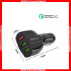 30W 3-Port USB(QC3.0 18W +12W) Fast Car Charger,With Retail Package.