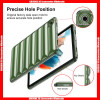 For iPad & Samsung Tab  Air Cushion Transparent Colors TPU Case,Opp Bag