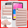 For iPad & Samsung Tab Air Cushion Pure Color TPU Case,Opp Bag