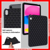 For iPad Diamond Shape Pure Candy Colors TPU Case,Opp Bag