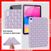 For iPad Ice Cube Pure Candy Colors TPU Case,Opp Bag