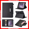 Magnetic Buckle Plain Color Card Slots Folding Leather Wallet Case