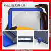 2023 New Full Protection Auto Wake/Sleep Heavy Duty PC+TPU Hard Case,Opp Bag