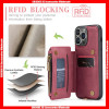 For iPhone CaseMe  C20  Original Zipper Leather Wallet Phone Case