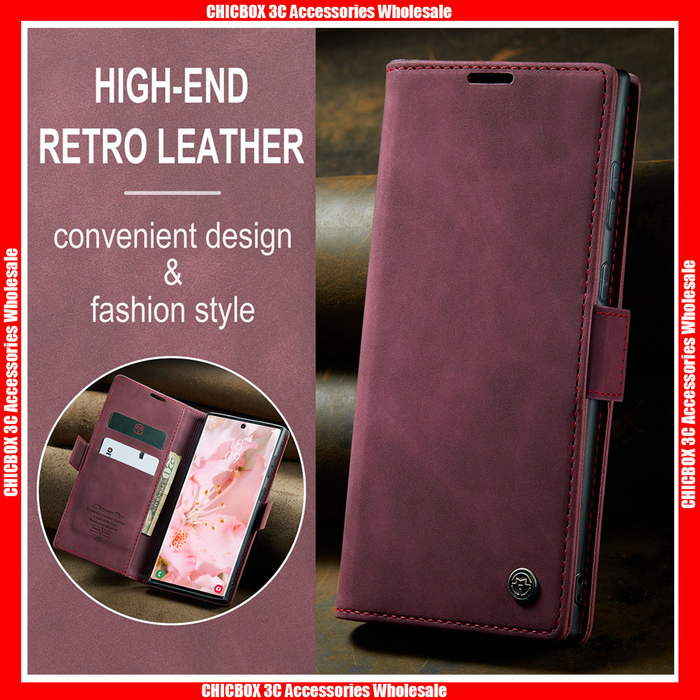 For iPhone Caseme 013 Business Flip Leahter Case 