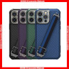 For iPhone Nillkin Strap Series  Metal Lens Frame Full Protection Luxury Strap Cover Cases,with retail package