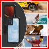 For Samsung Red Pepper DOT+ Waterproof Case with Touch ID ( Transparent Back Cover and Without Stand), with retail package