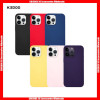 For iPhone 14 Series Max K-DOO  iCoat Series Liquid silicon+PC Case( NOTE: Without Magsafe charging ),  with retail package