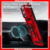 For iPhone Slide Camera Cover Window Drop Resistance Metal Holder Ring Hard PC+TPU Case