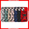 For iPhone Slide Camera Cover Window Drop Resistance Metal Holder Ring Hard PC+TPU Case