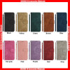 For Samsung S&N Pure Brushed Color Card Slots Magnetic Buckle Leather Wallet Case with Hand Strap