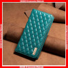 For iPhone BF16 Fashion Diamond Texture Magnetic Card Slots Leather Wallet Case